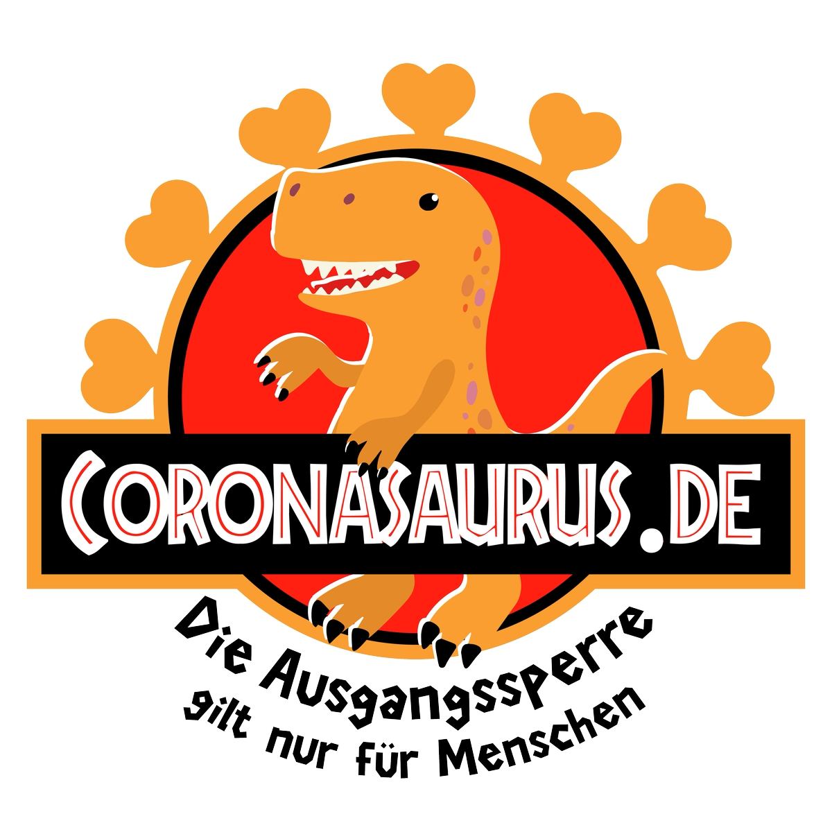 Coronasaurus.de - Die Ausgangssperre gilt nur für Menschen